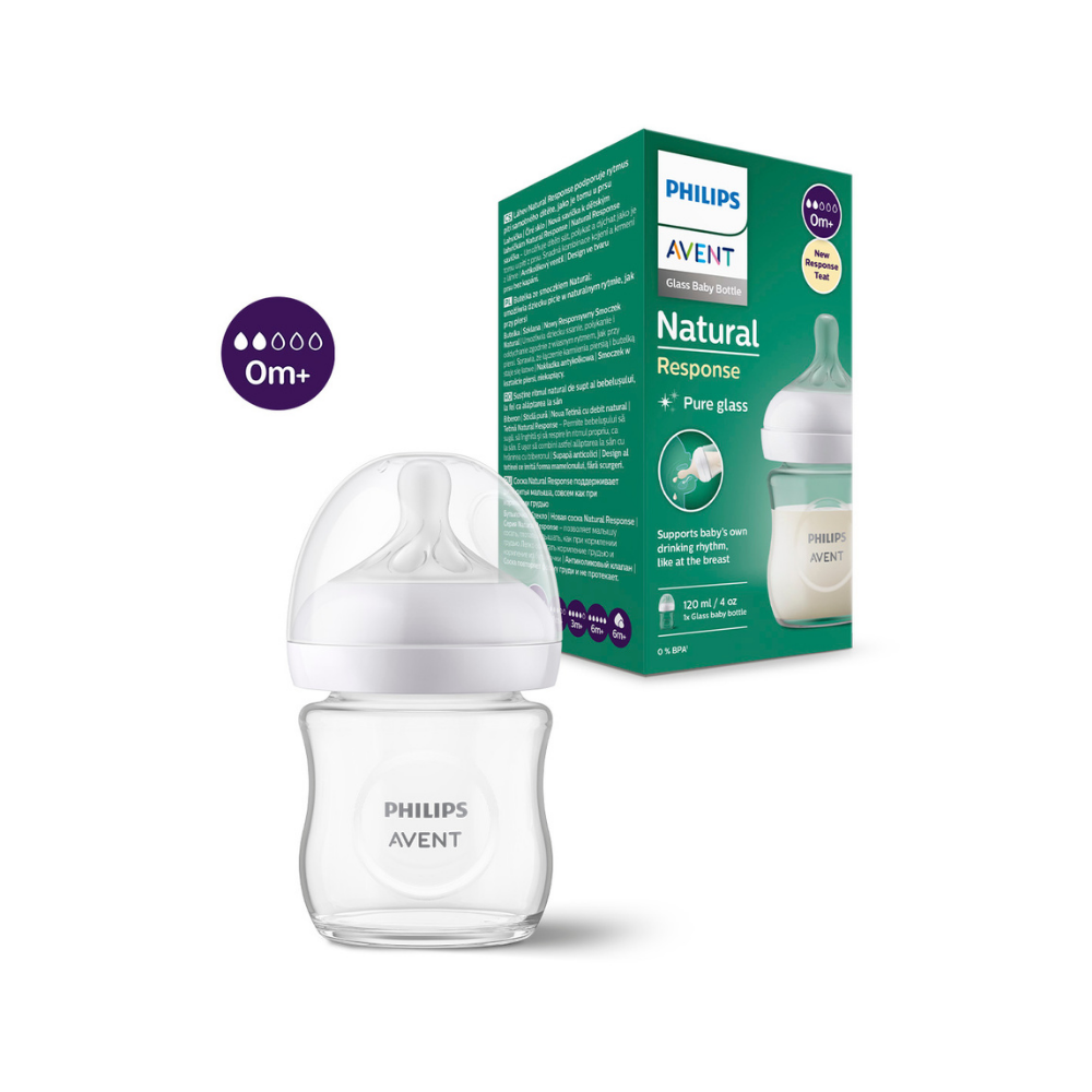 Mamadera de cristal Natural Response Philips Avent SCY930/01