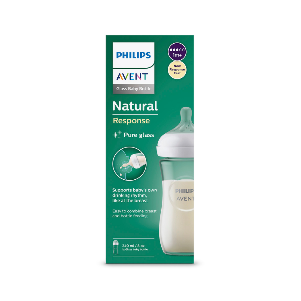 Mamadera Natural Response Philips Avent SCY933/01 1m+ 240 ml