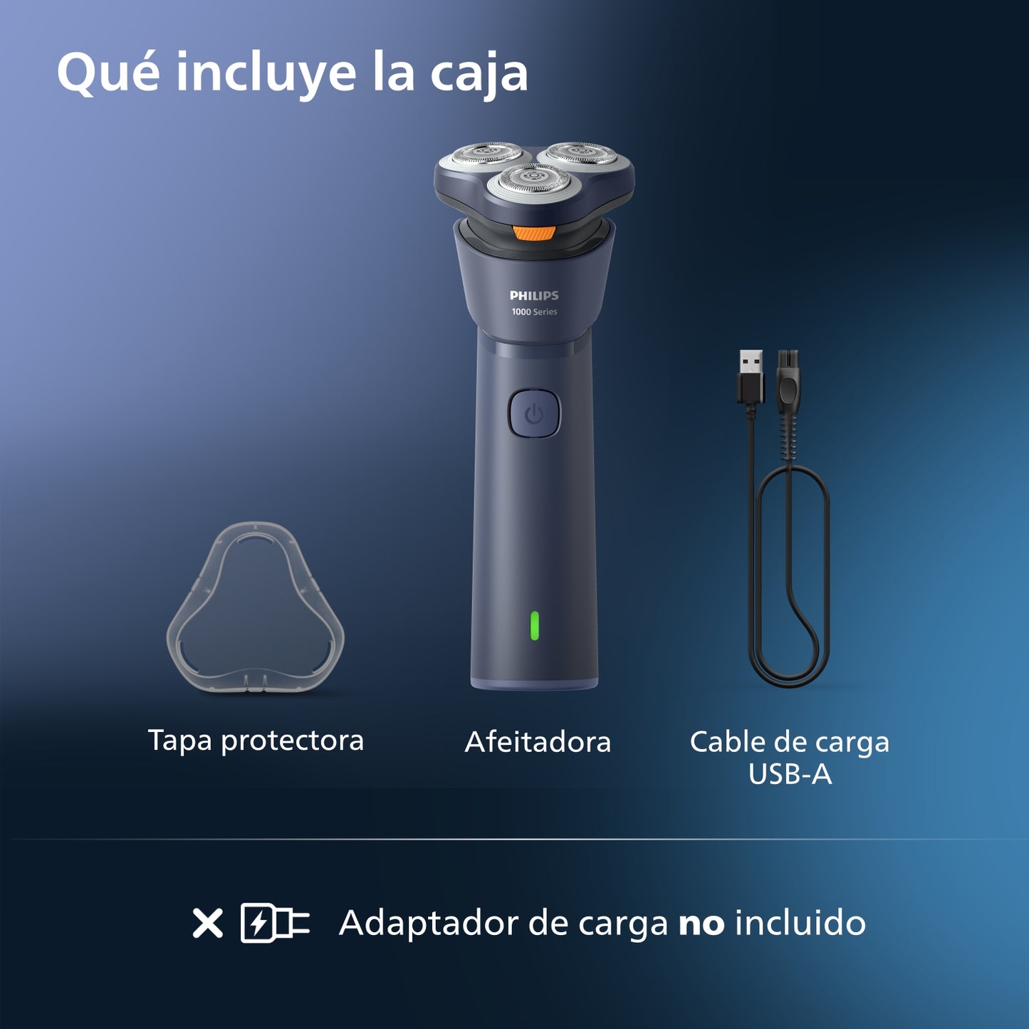 Afeitadora Philips Serie 1000 en Húmedo y Seco S1881/00