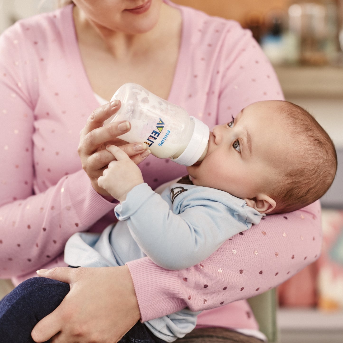Mamadera Anti-colic Philips Avent 3M+ 330ml Reduce Cólicos