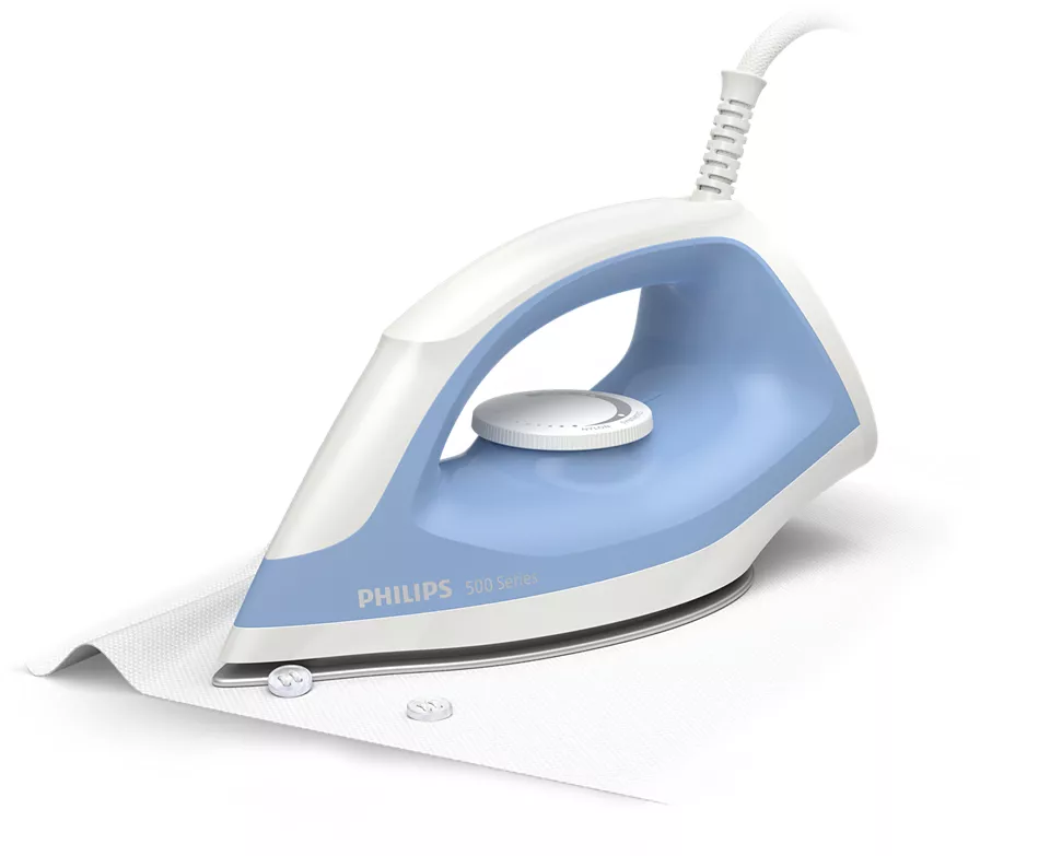 Placha Vapor Seca Philips Serie 500 Dry Iron DST0520/20 Azul