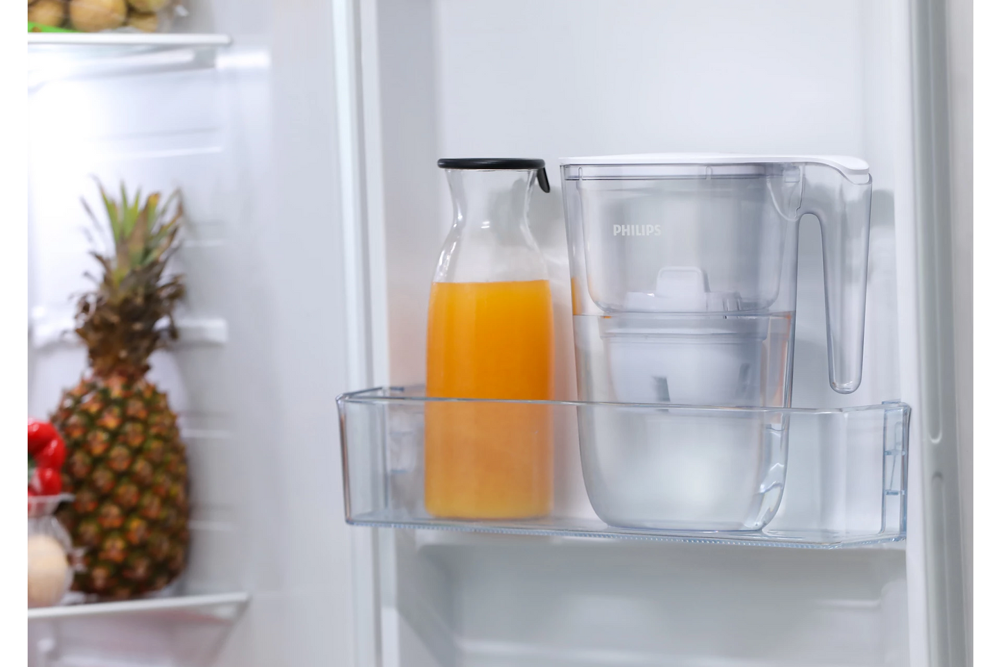 Jarra purificadora De Agua Philips Timer 2.6L con 3 filtros