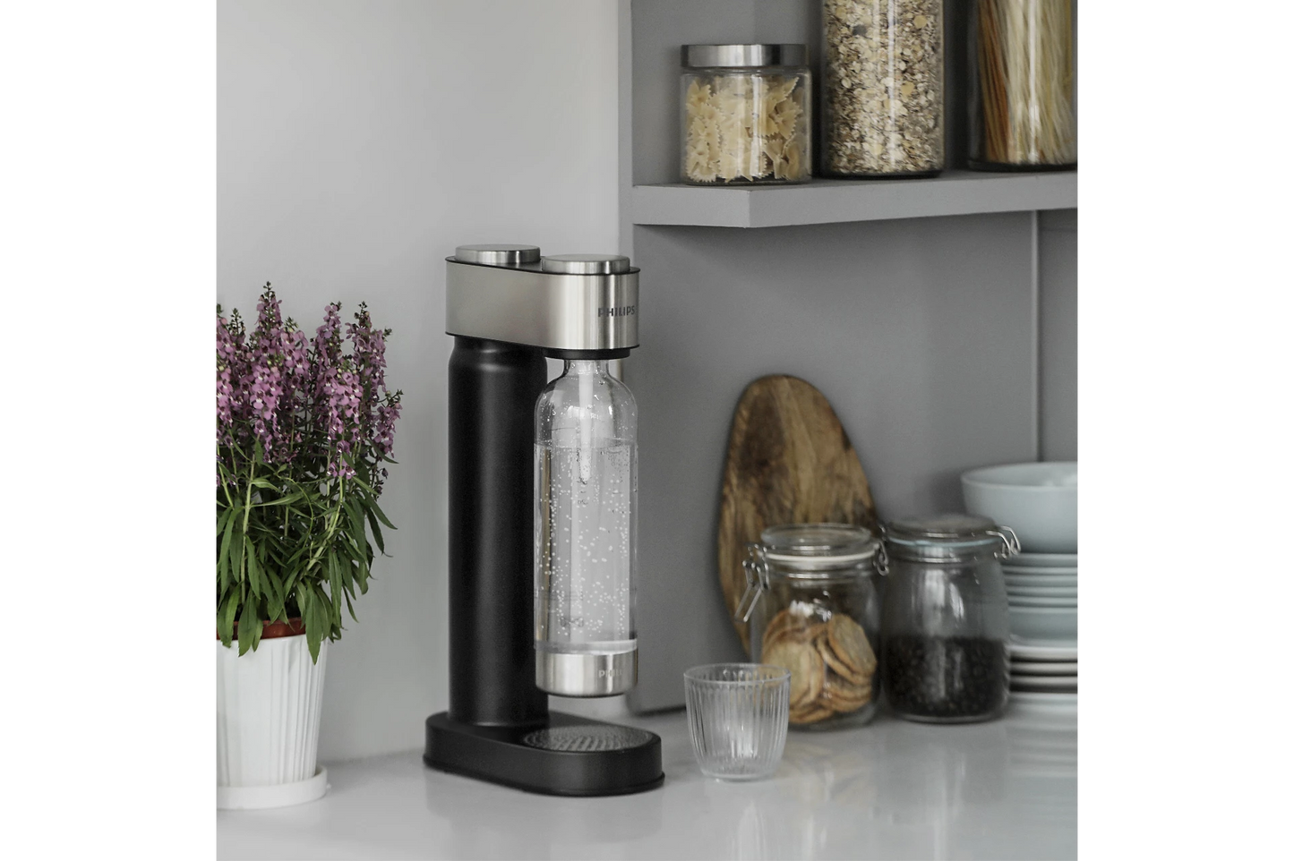 Maquina para hacer agua con gas Philips Soda Maker Gris