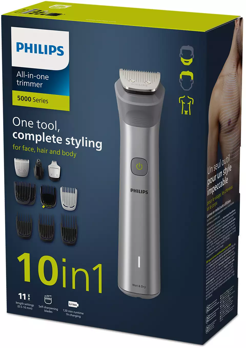 Cortabarba Multigroom Philips MG5920/15 9 en 1 All-in-One