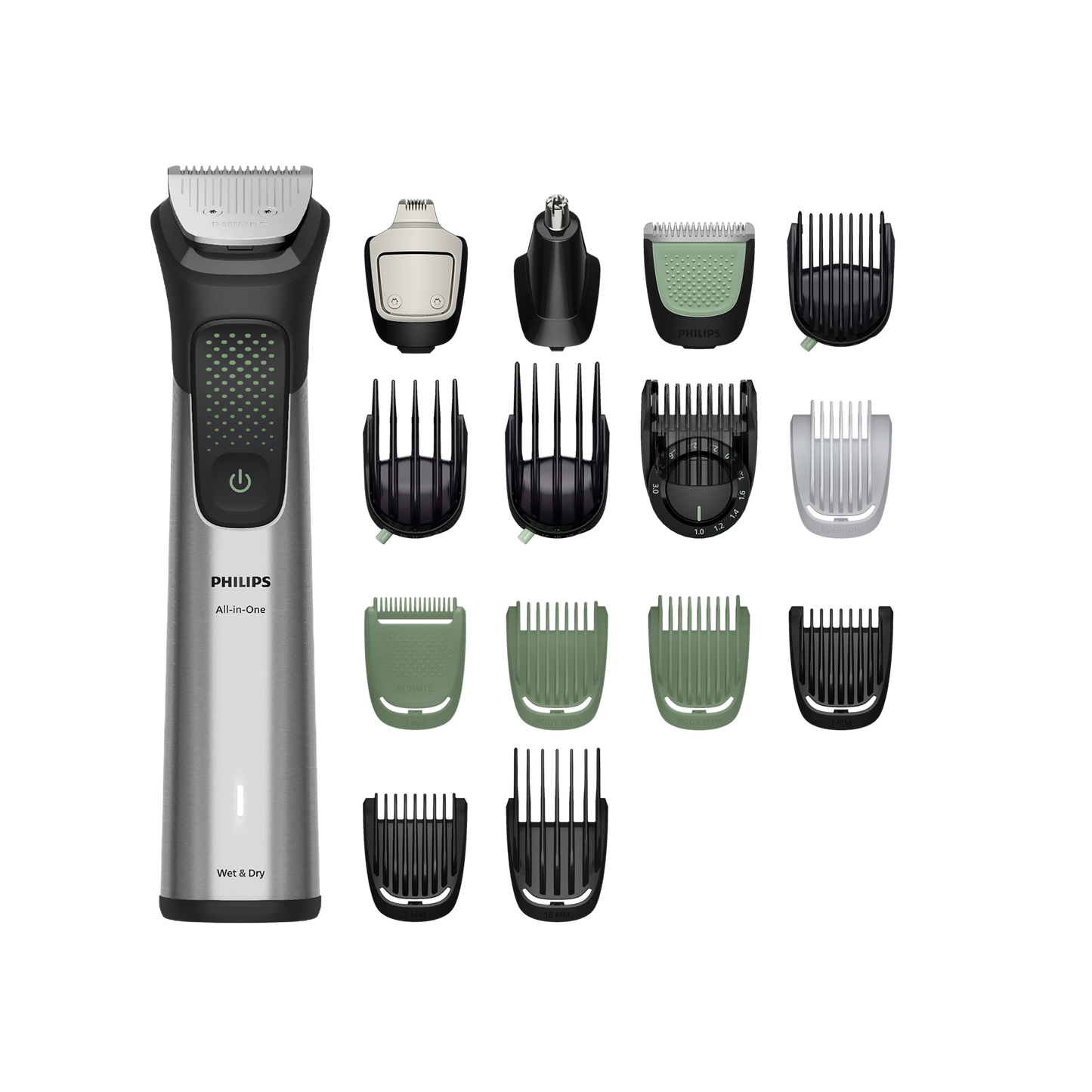 Multigroom All in One Philips MG9532/15 con 16 accesorios
