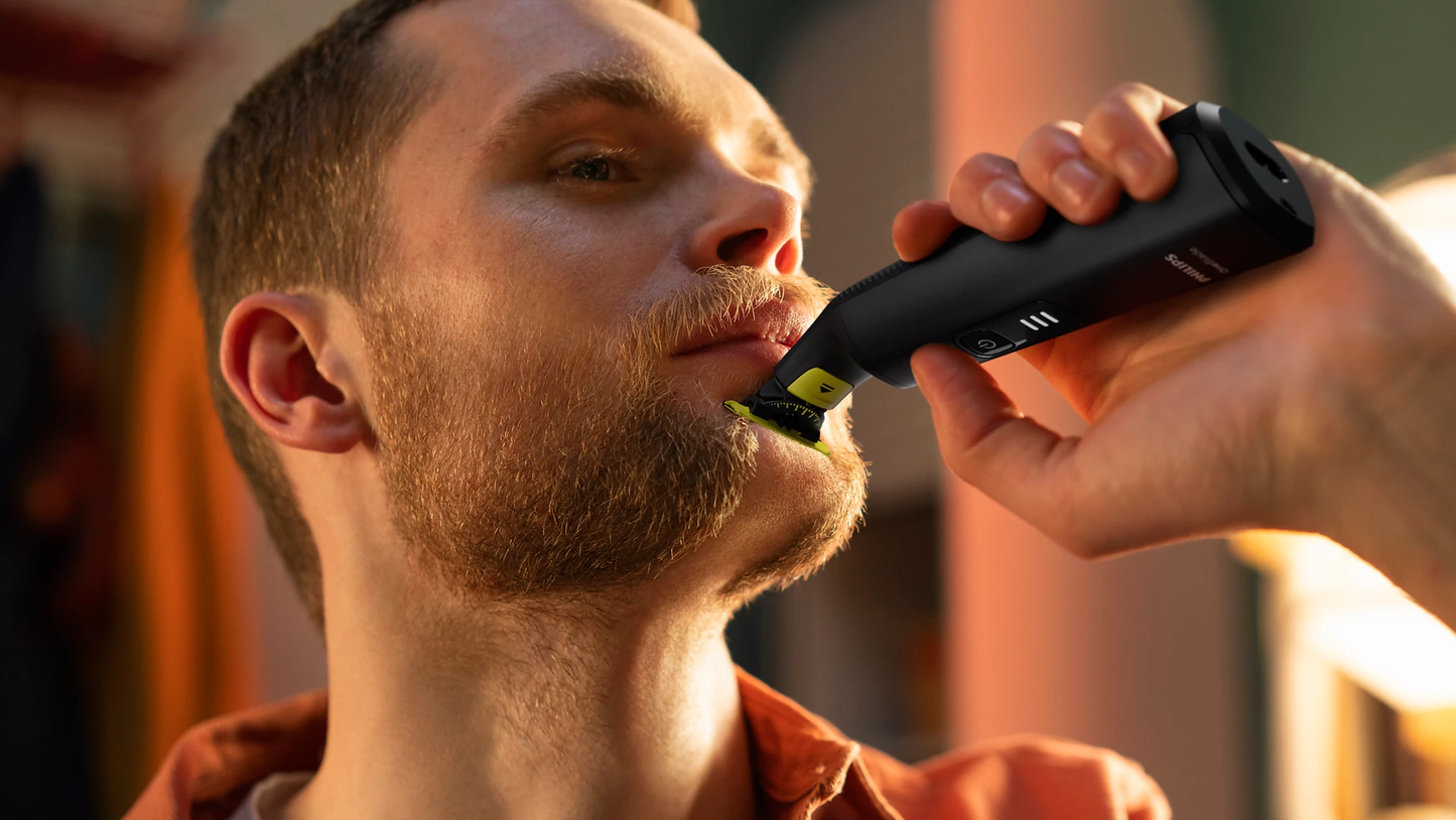 Afeitadora OneBlade Pro Philips QP6532/10 Peine 12 Ajustes