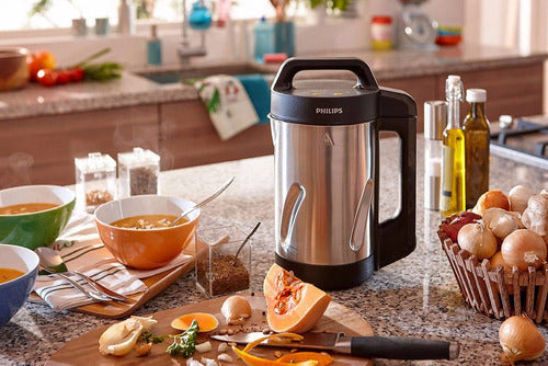 Philips Soup Maker Hr2203/80 Máquina Para Sopas Purés Batido