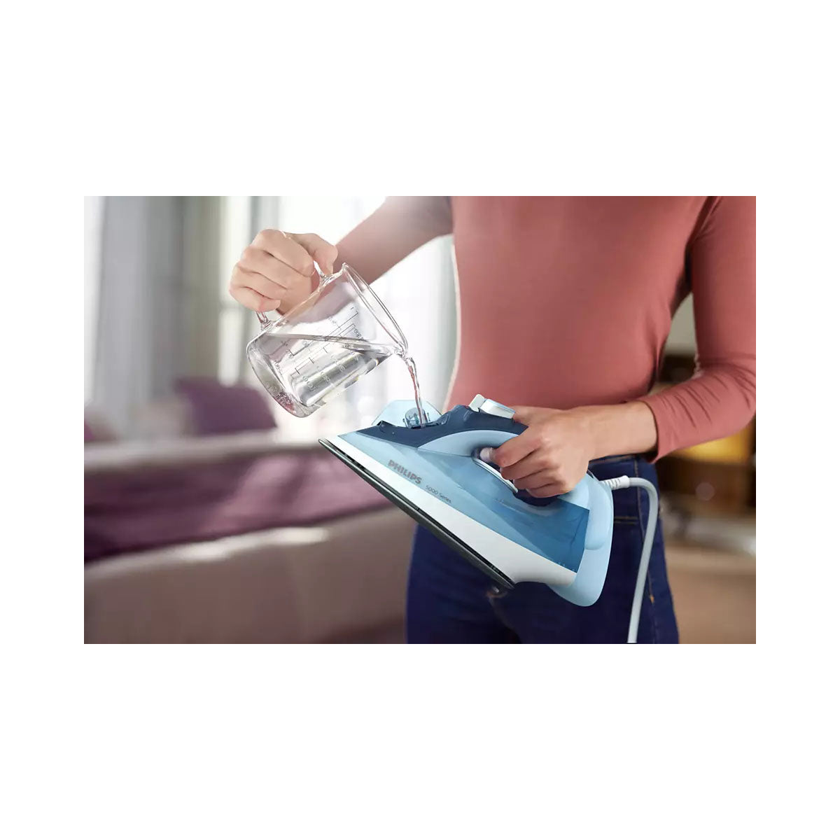 Plancha A Vapor Philips DST5020/20 2400W Suela Steam Glide