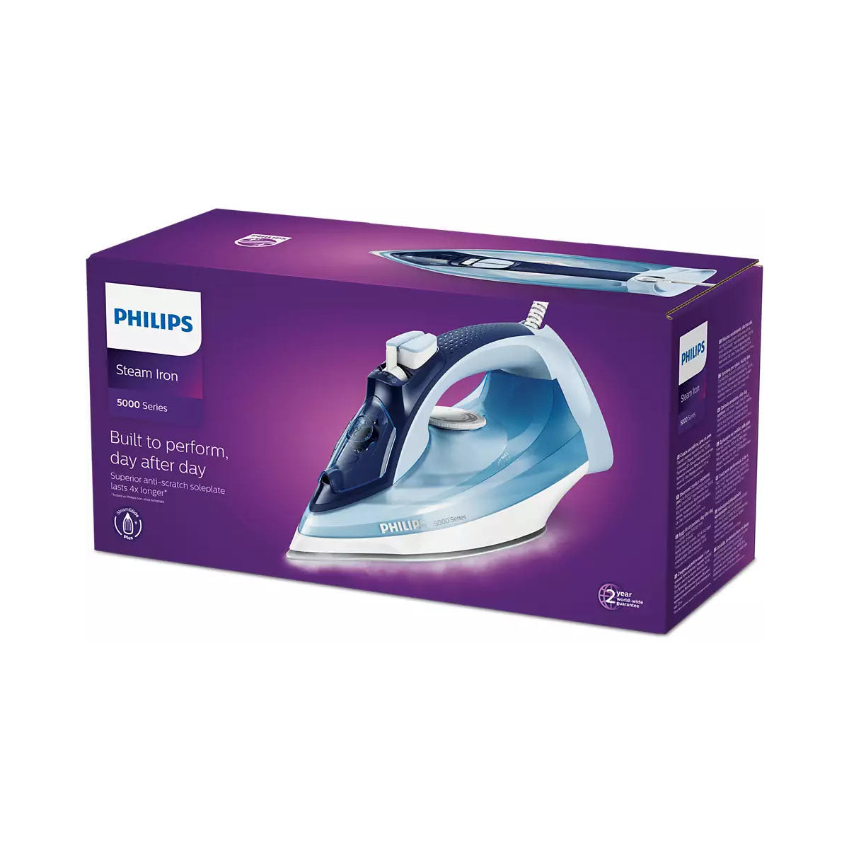 Plancha A Vapor Philips DST5020/20 2400W Suela Steam Glide