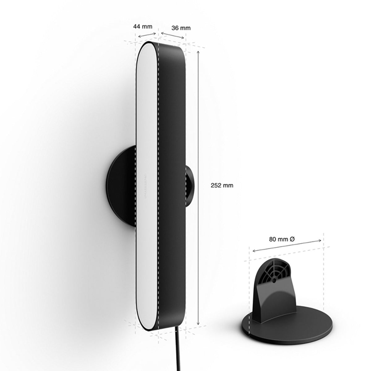 Kit Base Philips Hue Play 2 Barras + Fuente De Alimentacion