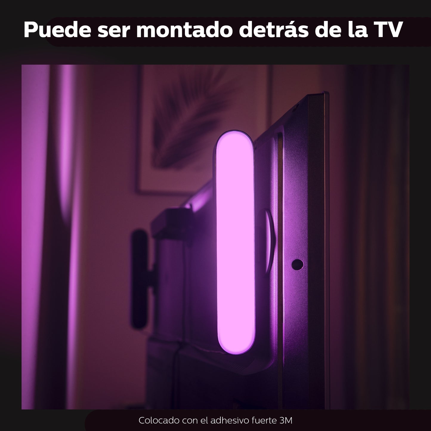 Kit Base Philips Hue Play 2 Barras + Fuente De Alimentacion