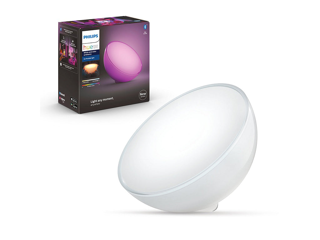Lámpara Portátil Philips Hue Go Blanco Color Led Blanco Rgb