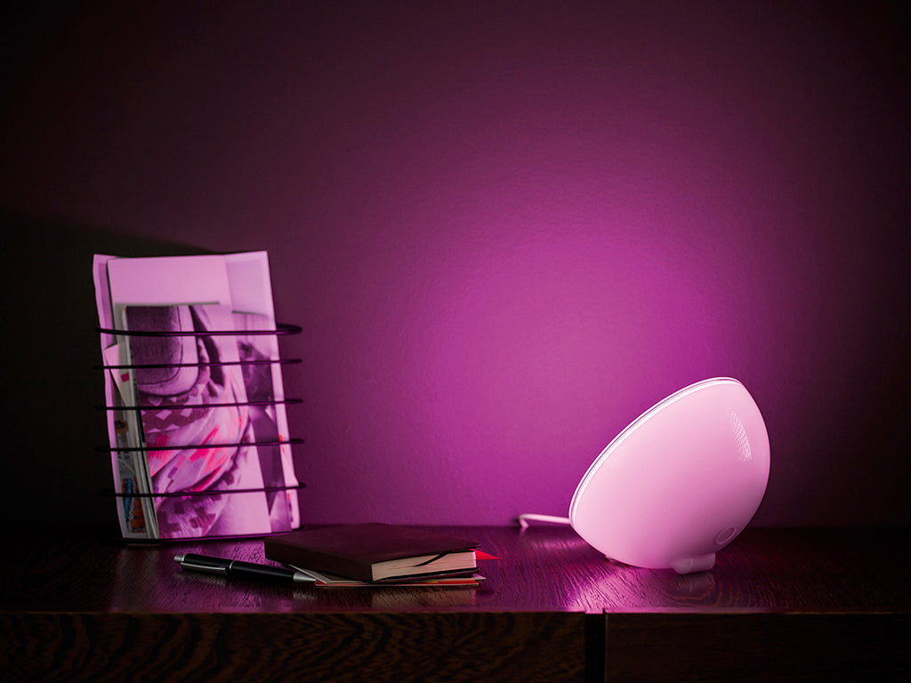 Lámpara Portátil Philips Hue Go Blanco Color Led Blanco Rgb