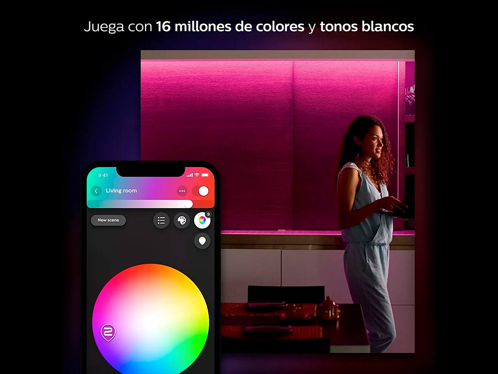 Tira Led Philips Hue Lightstrip Plus Base 2 Metros Color