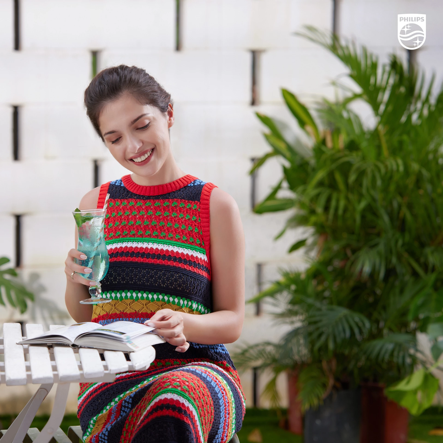 Maquina para hacer agua con gas Philips Soda Maker Negra