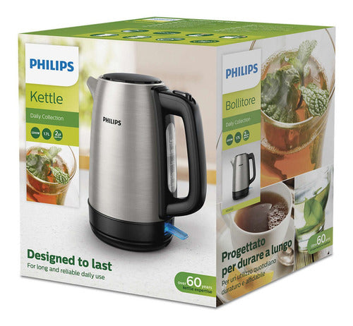 Hervidora De Agua Philips Hd9350/90 1.7l Acero Inoxidable