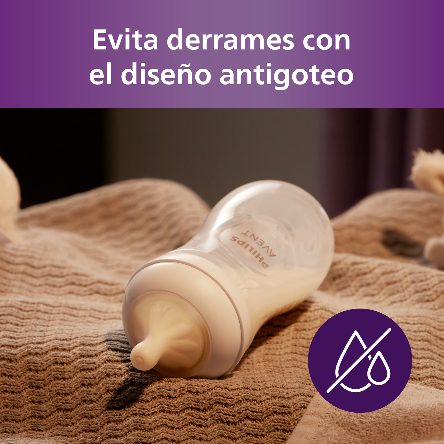 Mamaderas Natural Response Philips Avent SCY903/02 1m+ 260ml