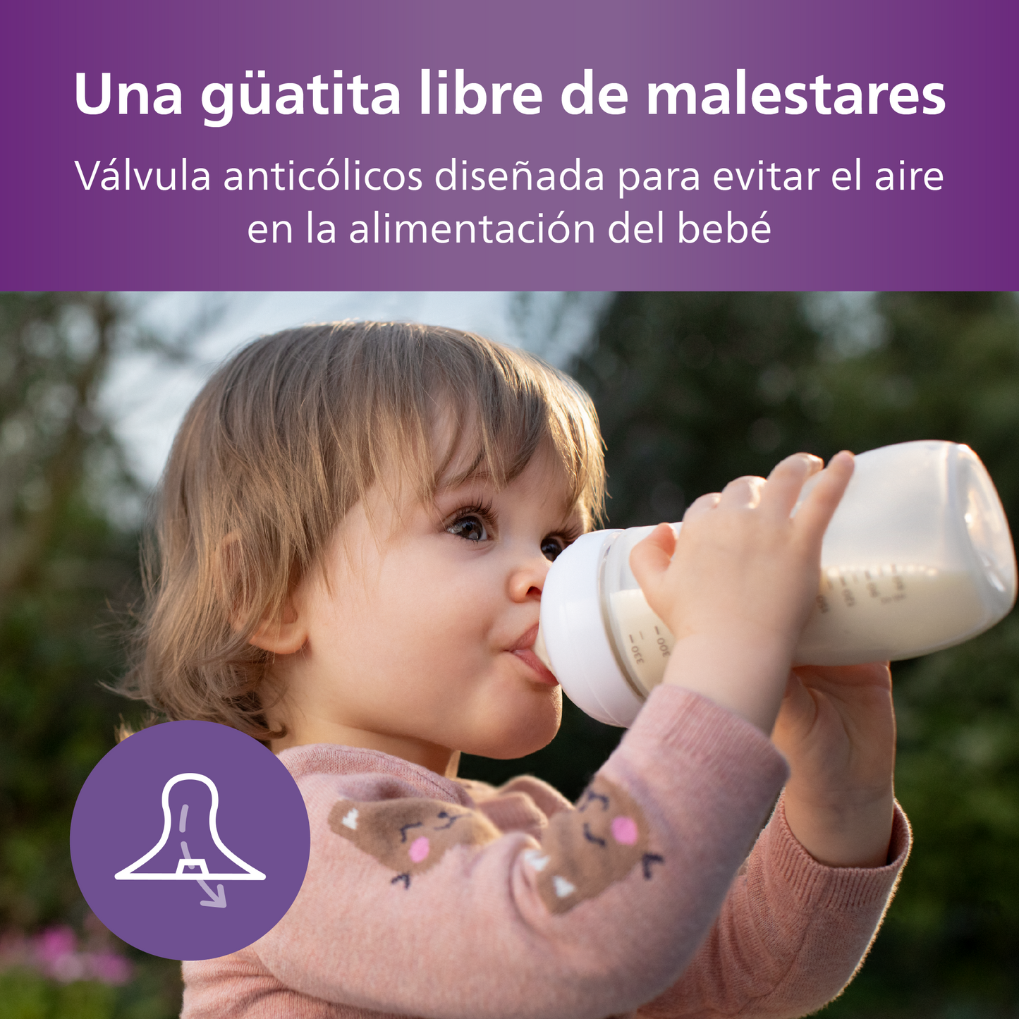 Mamaderas Natural Response Philips Avent SCY906/02 3m+ 330ml