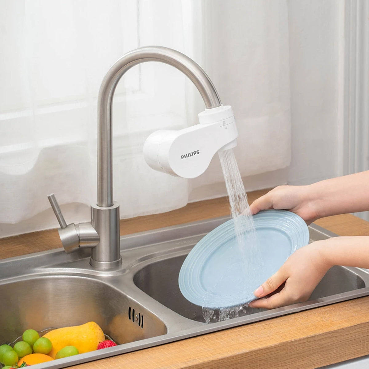 Filtro purificador de agua Philips para grifo llave AWP3704