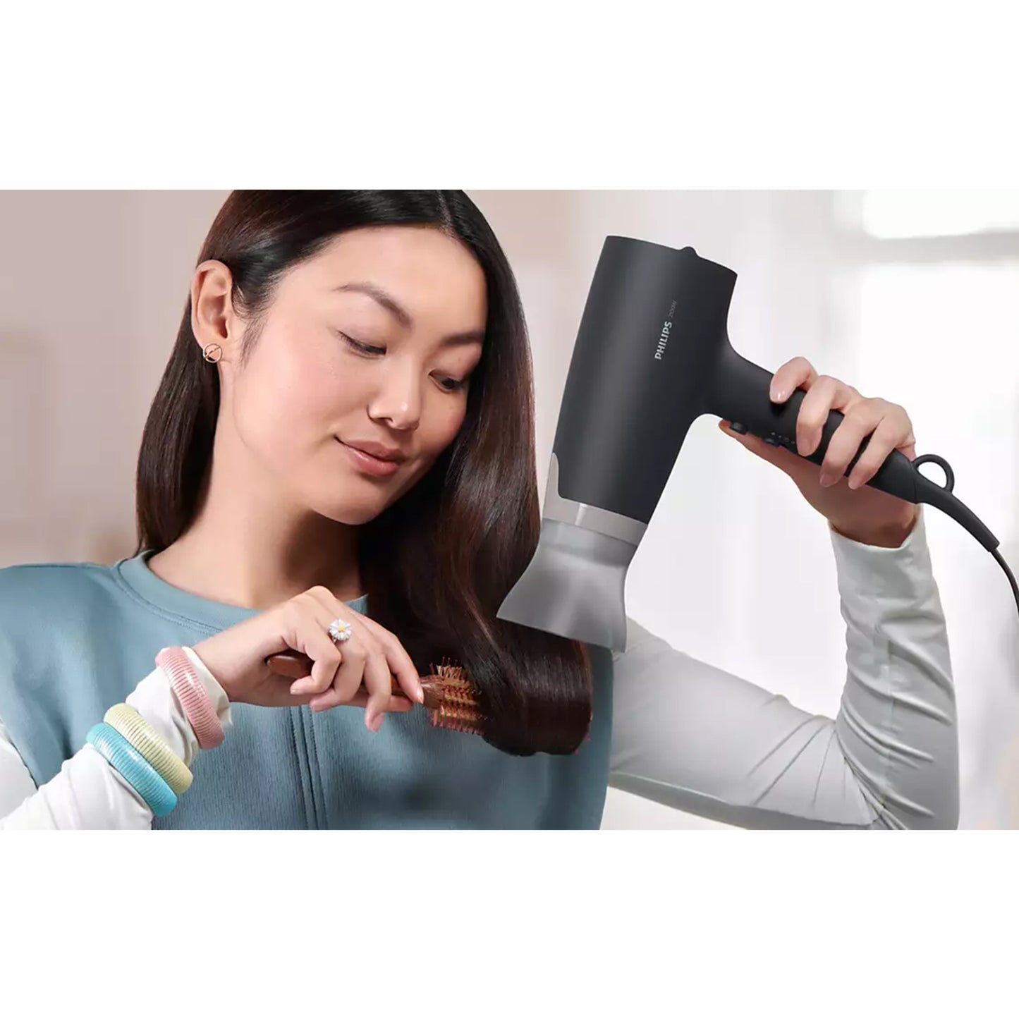 Secador De Pelo Philips Thermoprotect Bhd351/10 2100 W