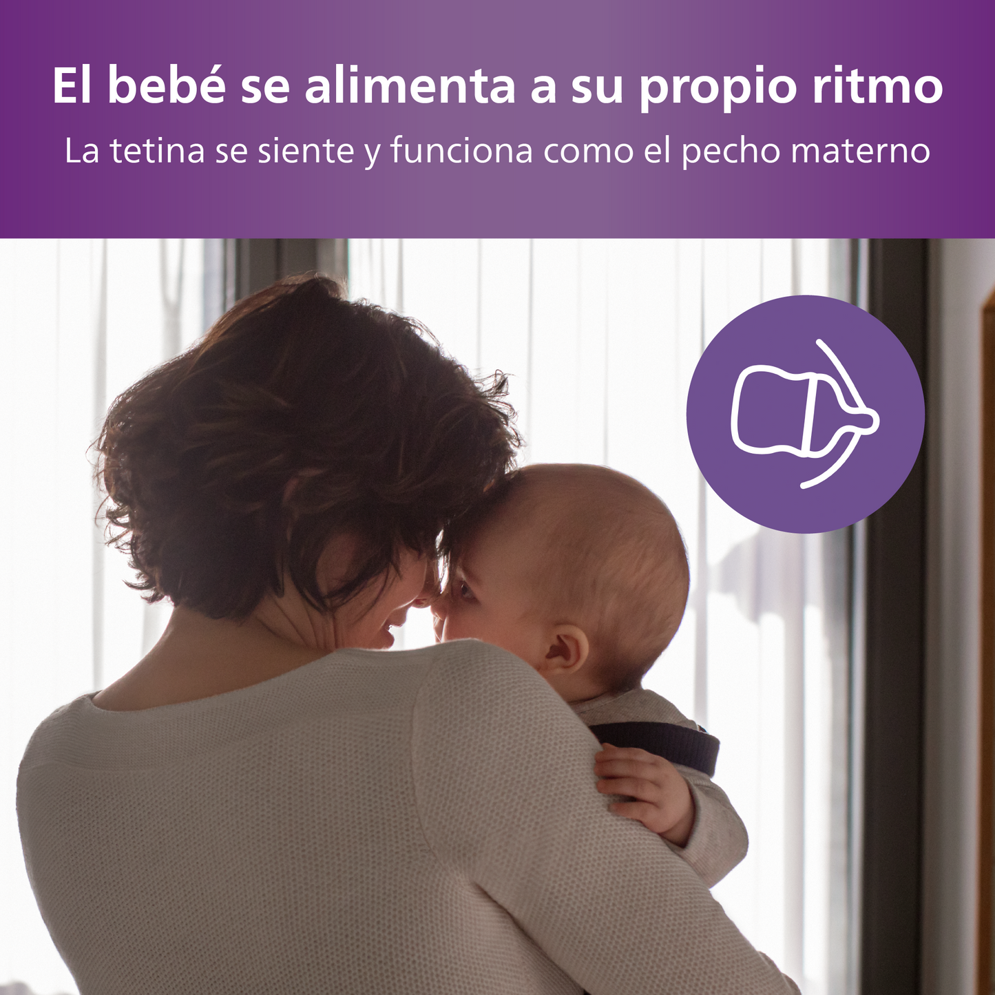 Mamadera Natural Response Philips Avent SCY903/67 1m+ 260 ml