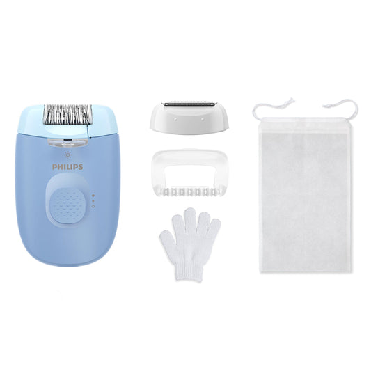 Depiladora eléctrica Philips BRE247/00 uso con cable