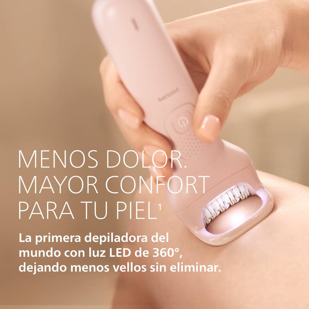 Depiladora Inalambrica Philips Serie 9000 BRE719 Humedo&Seco