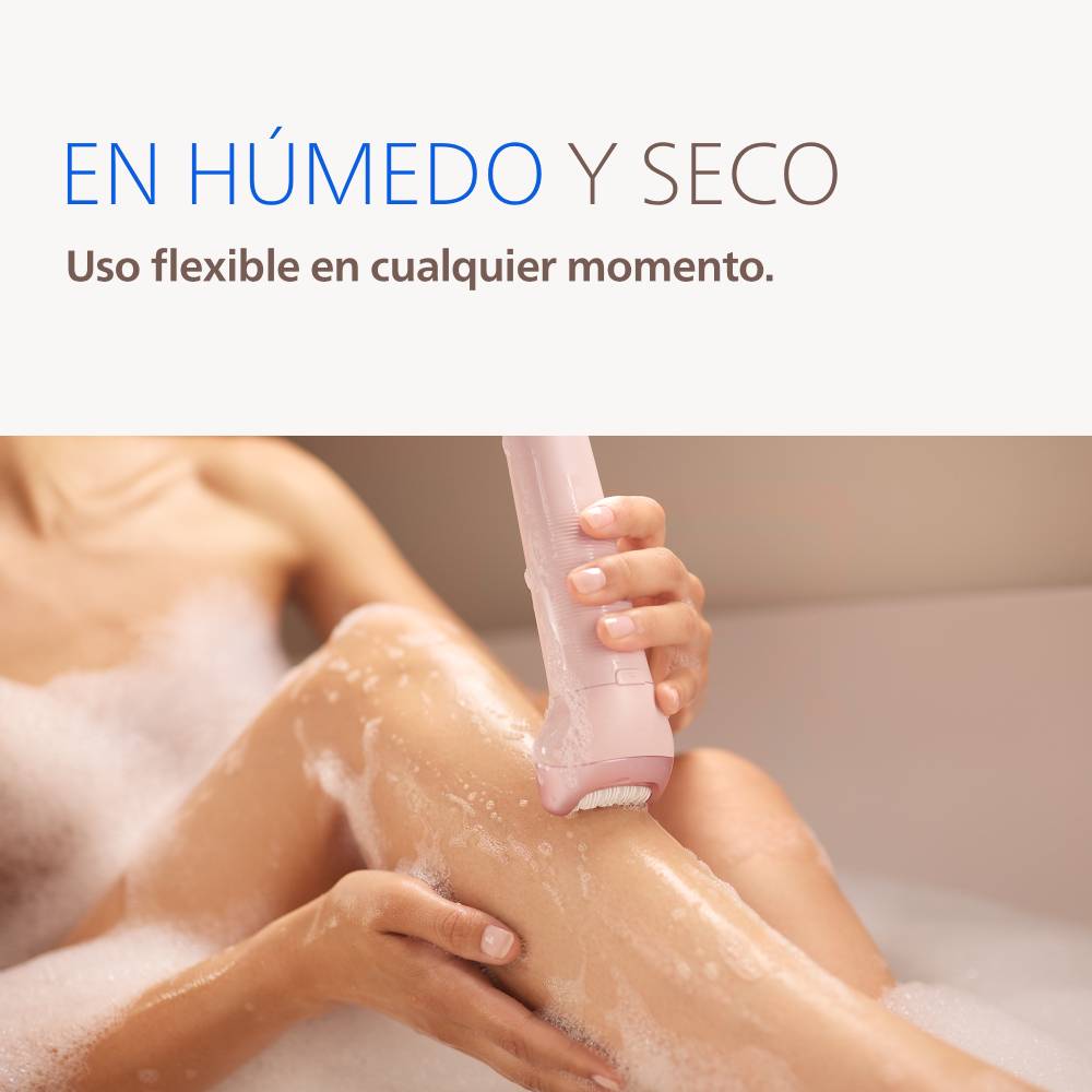 Depiladora Inalambrica Philips Serie 9000 BRE719 Humedo&Seco