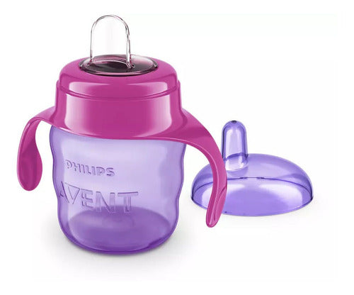 Vaso Con Boquilla Avent Scf551/03 200ml +6 Meses Niña