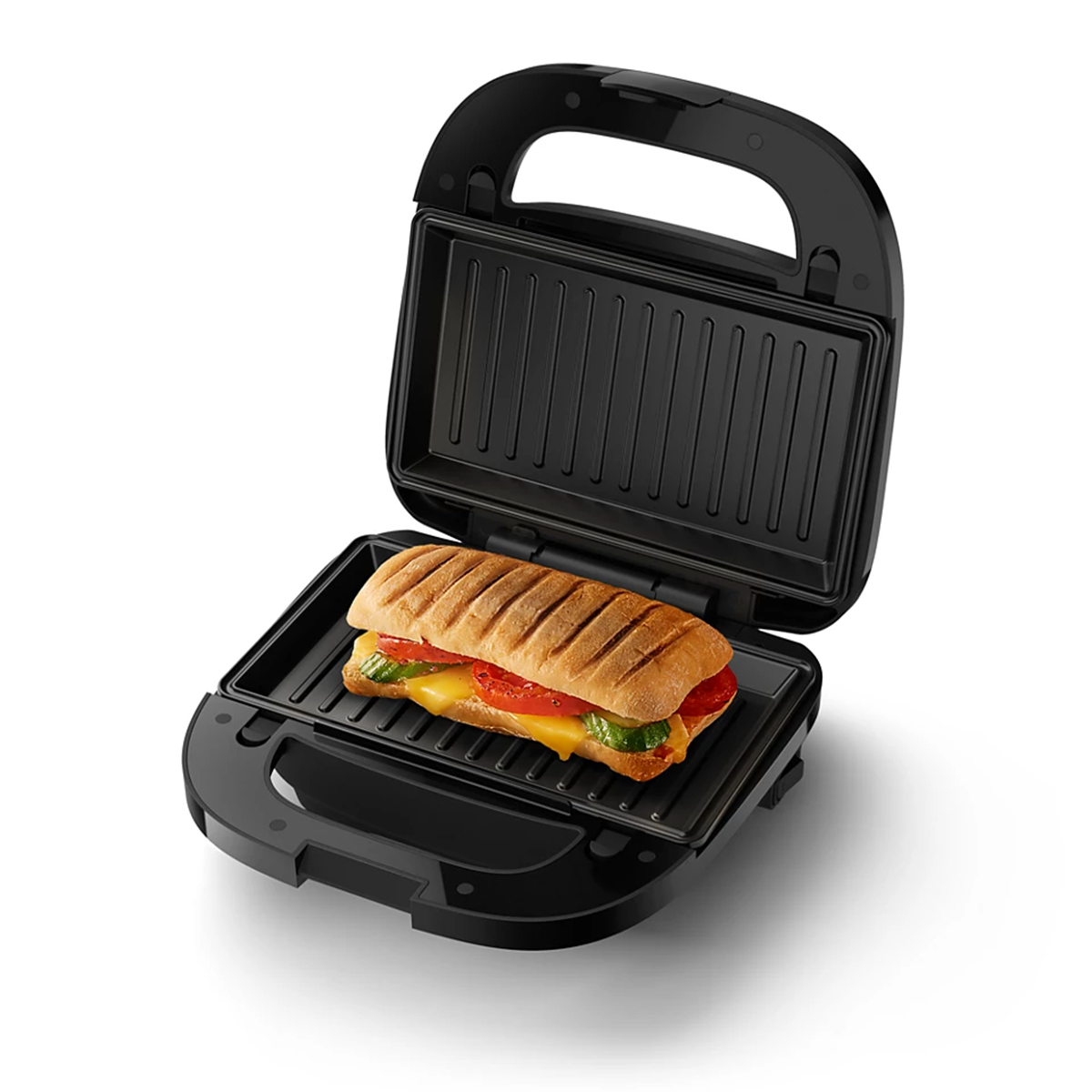 Sandwichera Philips 3 en 1 Paninis waffles y sándwiches
