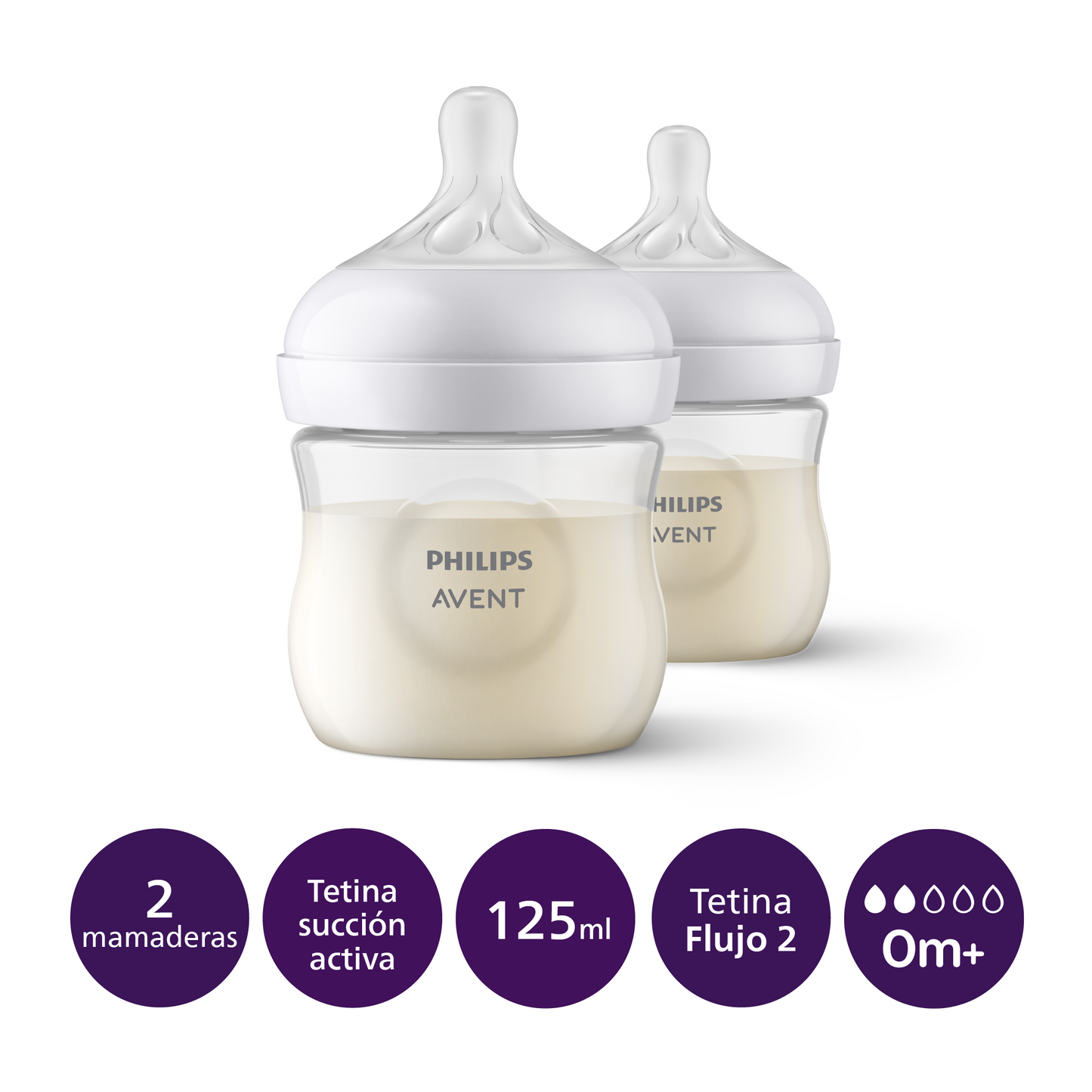 Mamaderas Natural Response Philips Avent SCY900/02 0m+ 125ml