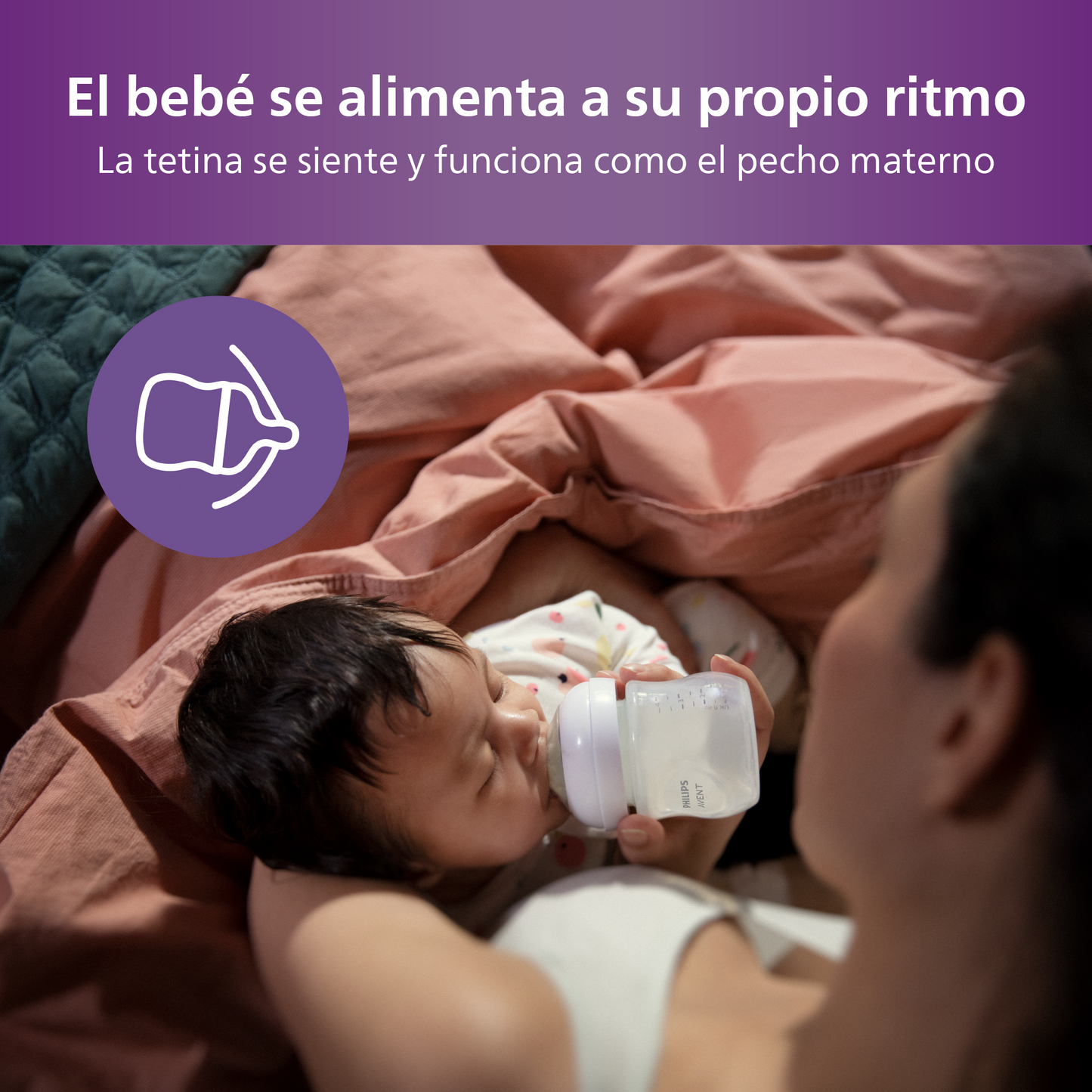 Mamaderas Natural Response Philips Avent SCY900/02 0m+ 125ml