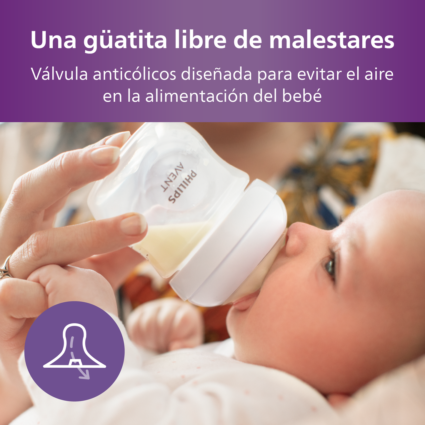 Mamaderas Natural Response Philips Avent SCY900/02 0m+ 125ml