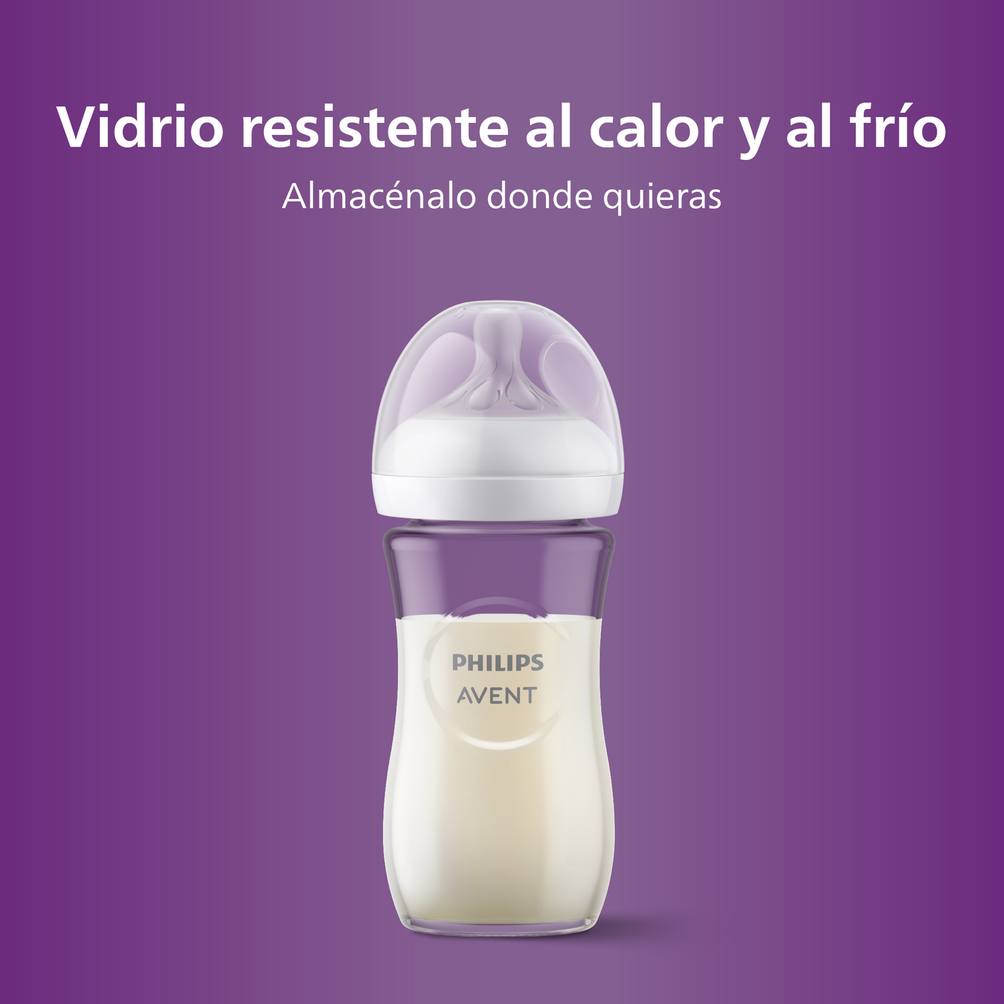 Mamadera Natural Response Philips Avent SCY933/01 1m+ 240 ml