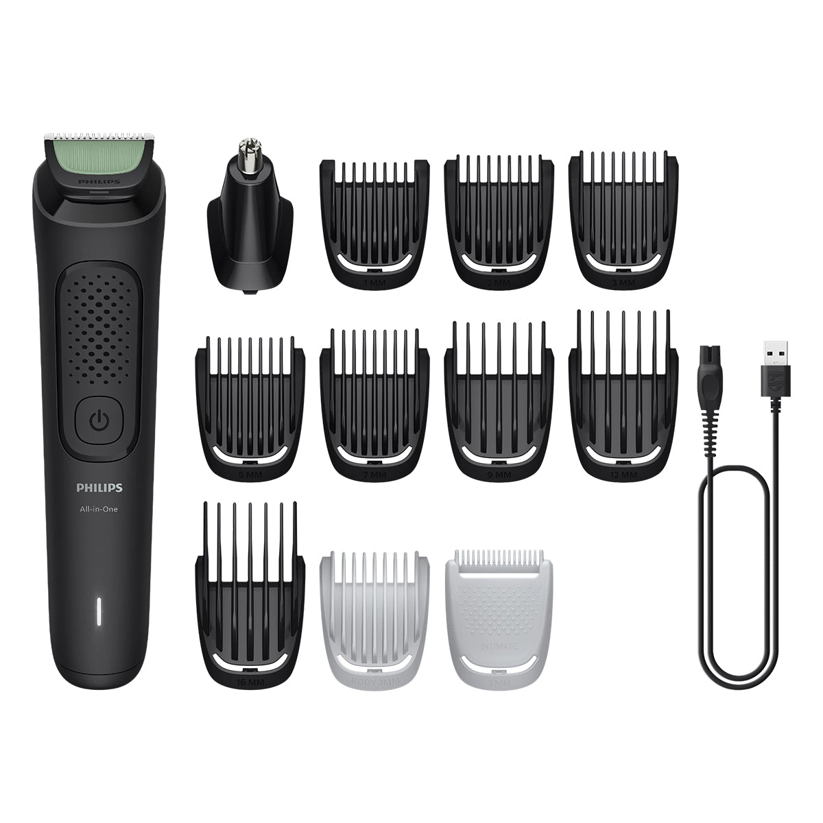 Multigroom Philips MG3921/15 incluye 12 accesorios