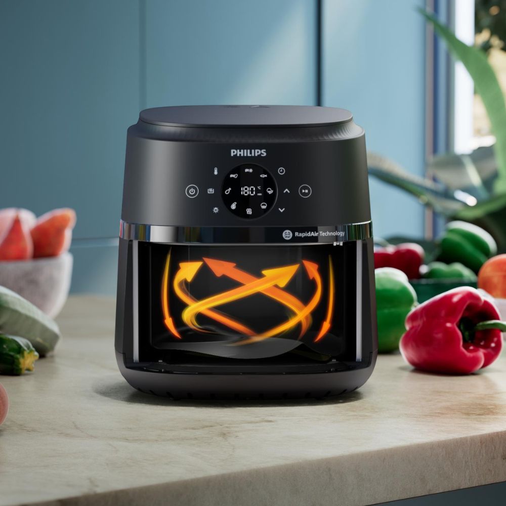 Freidora de aire táctil Philips NA220/00 4.2L con Rapid Air