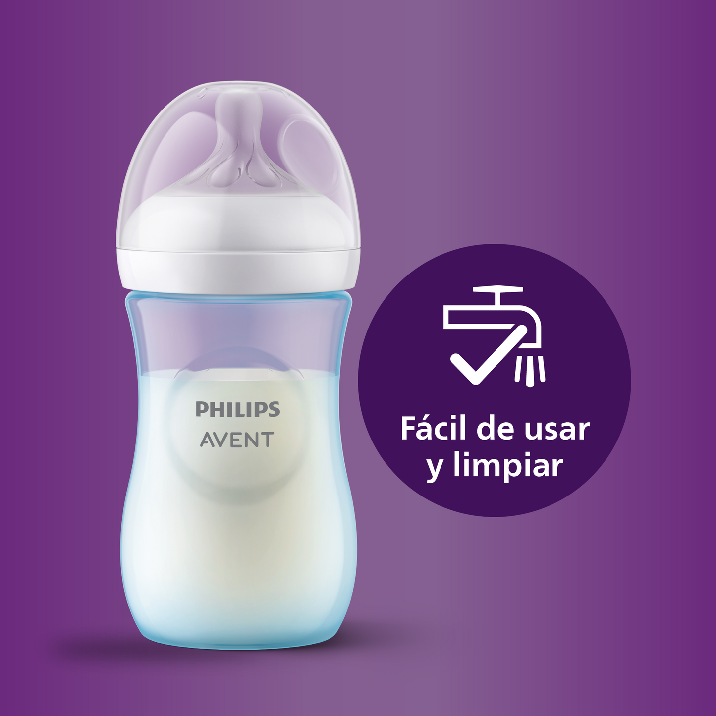 Mamadera Natural Response Philips Avent SCY903/21 1m+ 260ml