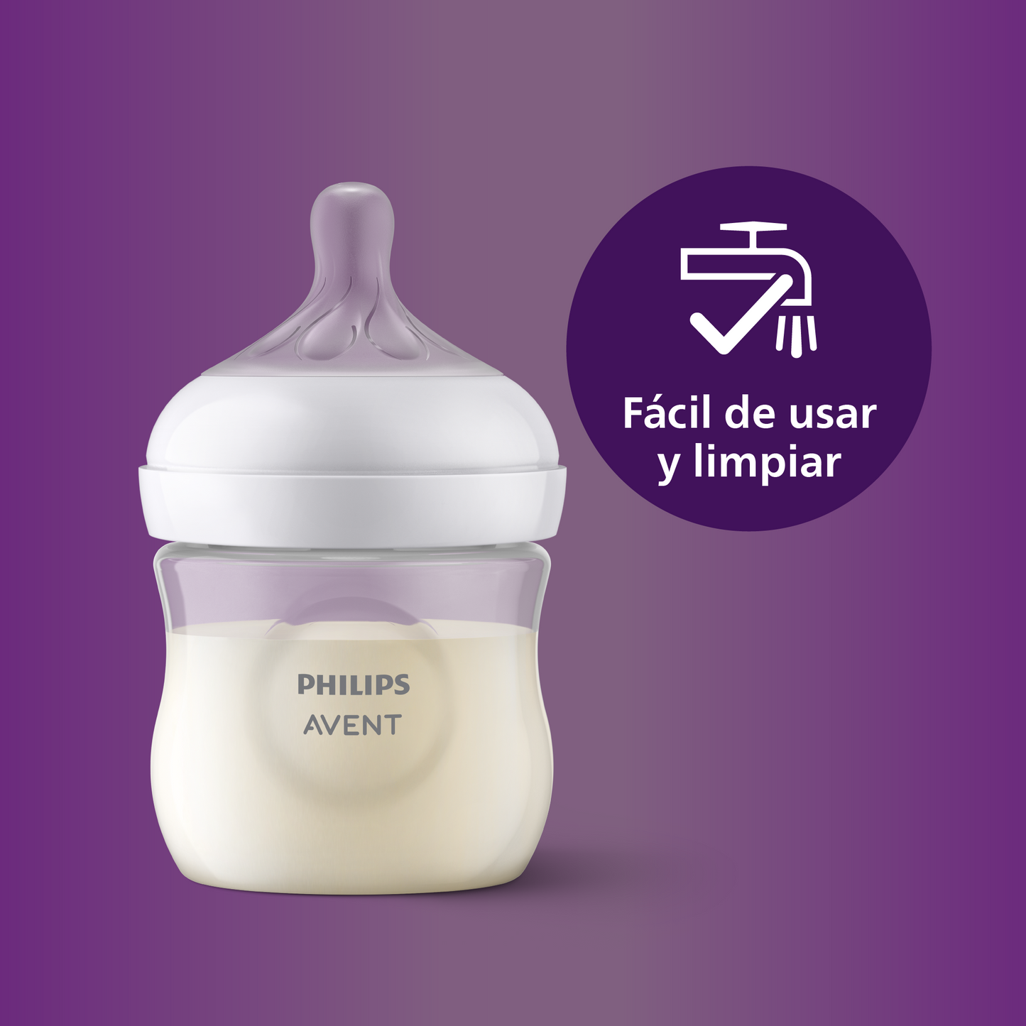 Mamadera Natural Response Philips Avent SCY900/01 0m+ 125ml