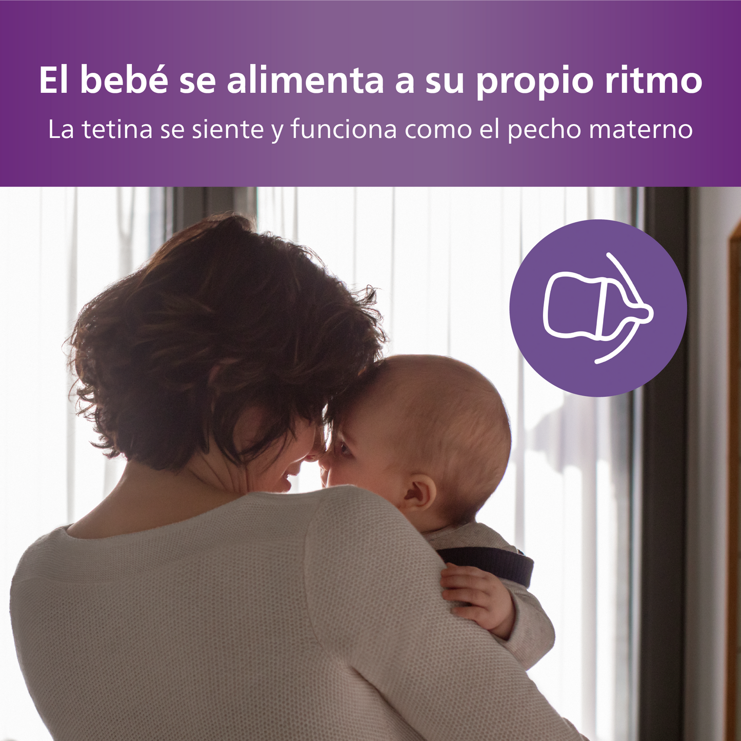 Mamadera Natural Response Philips Avent SCY903/01 1m+ 260ml