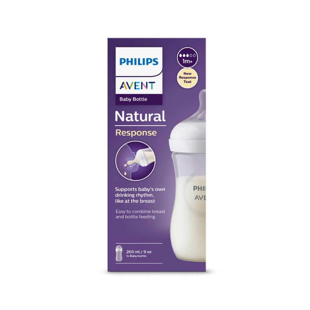 Mamadera Natural Response Philips Avent SCY903/01 1m+ 260ml