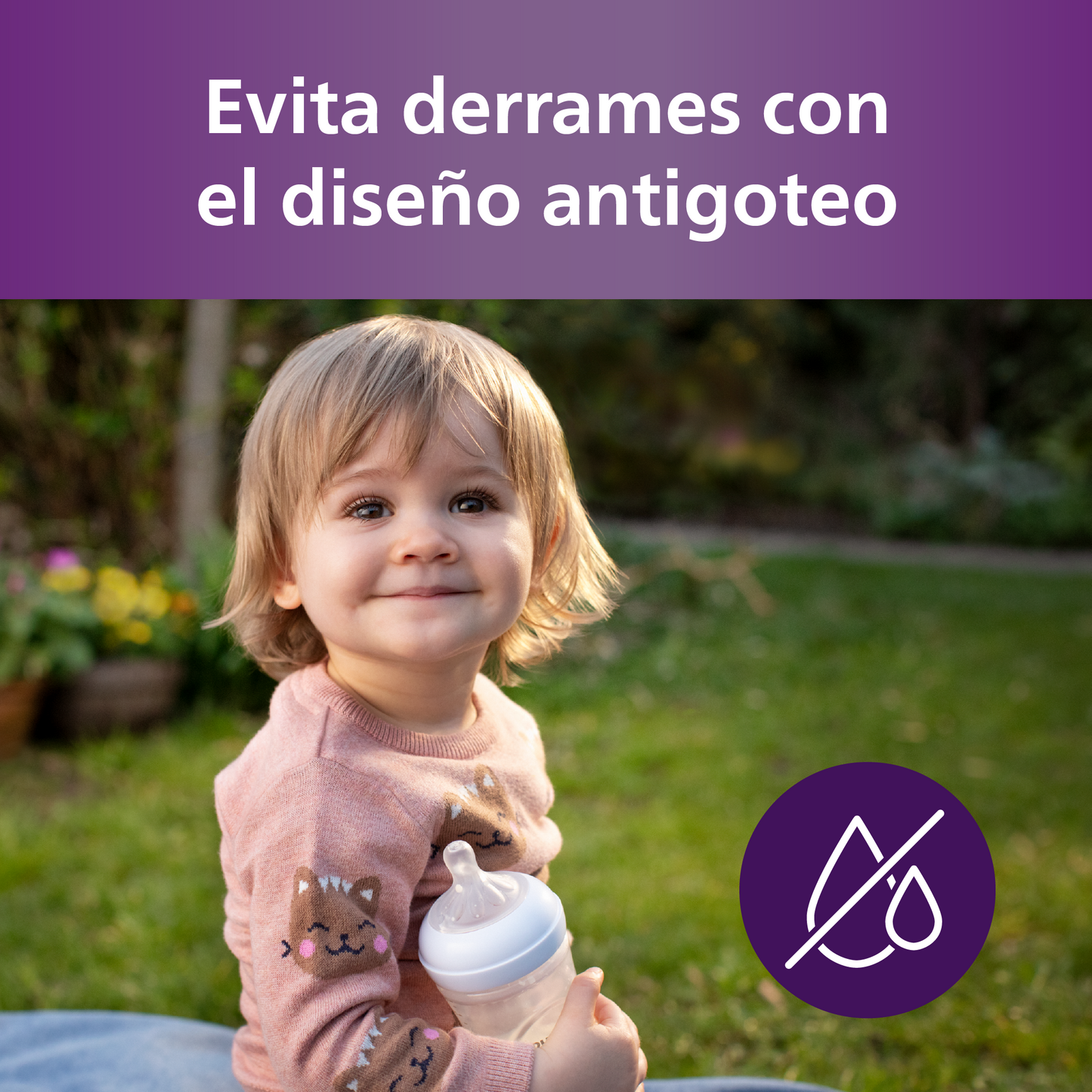 Mamadera Natural Response Philips Avent SCY906/01 3m+ 330ml