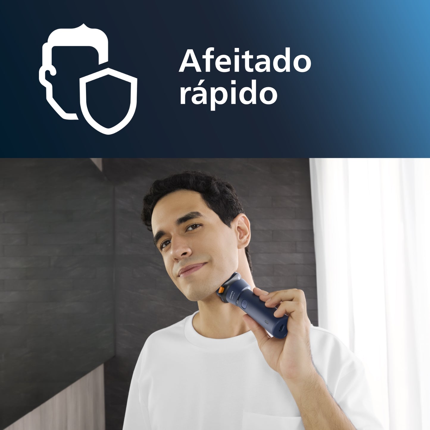 Afeitadora Philips Serie 1000 en Húmedo y Seco S1881/00