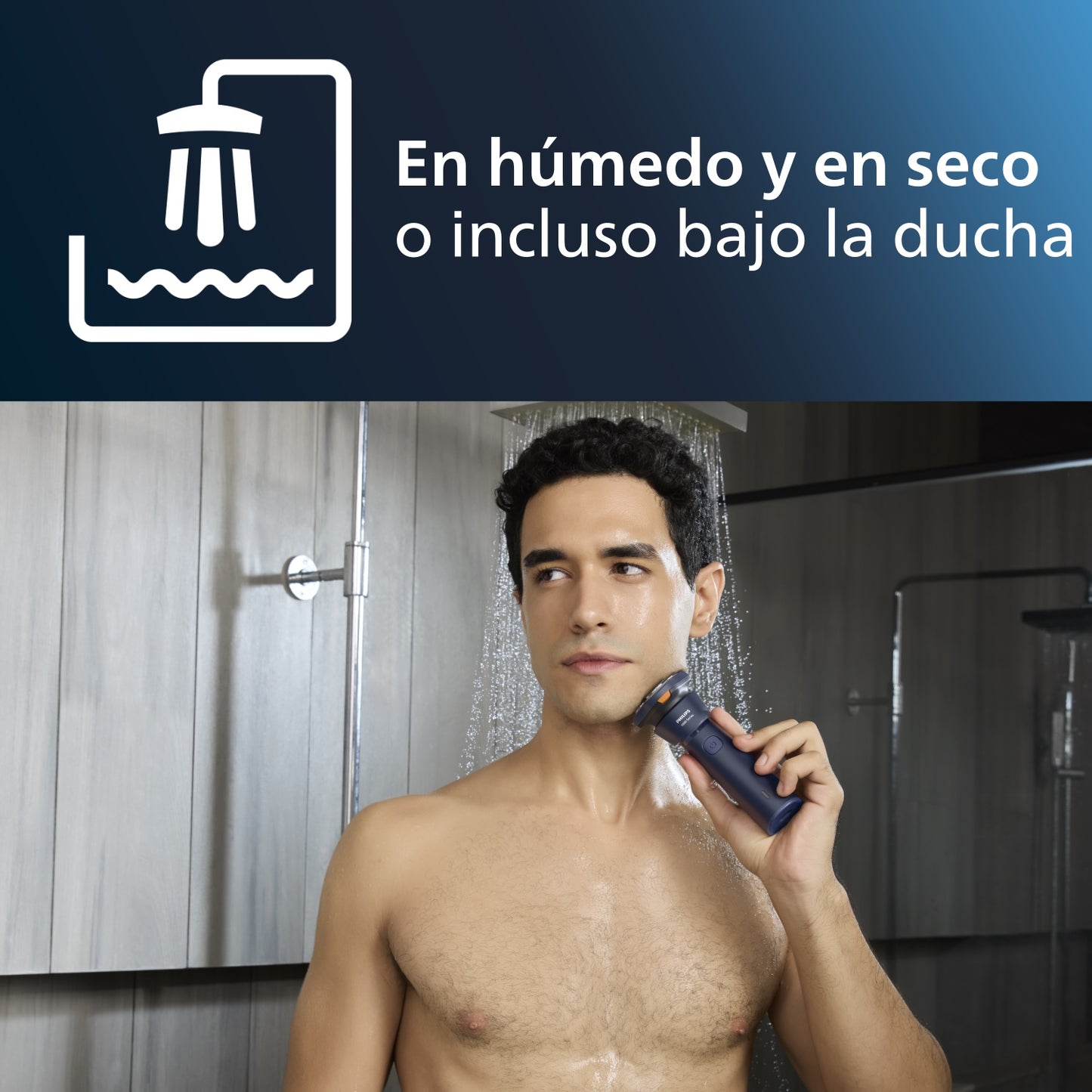 Afeitadora Philips Serie 1000 en Húmedo y Seco S1881/00