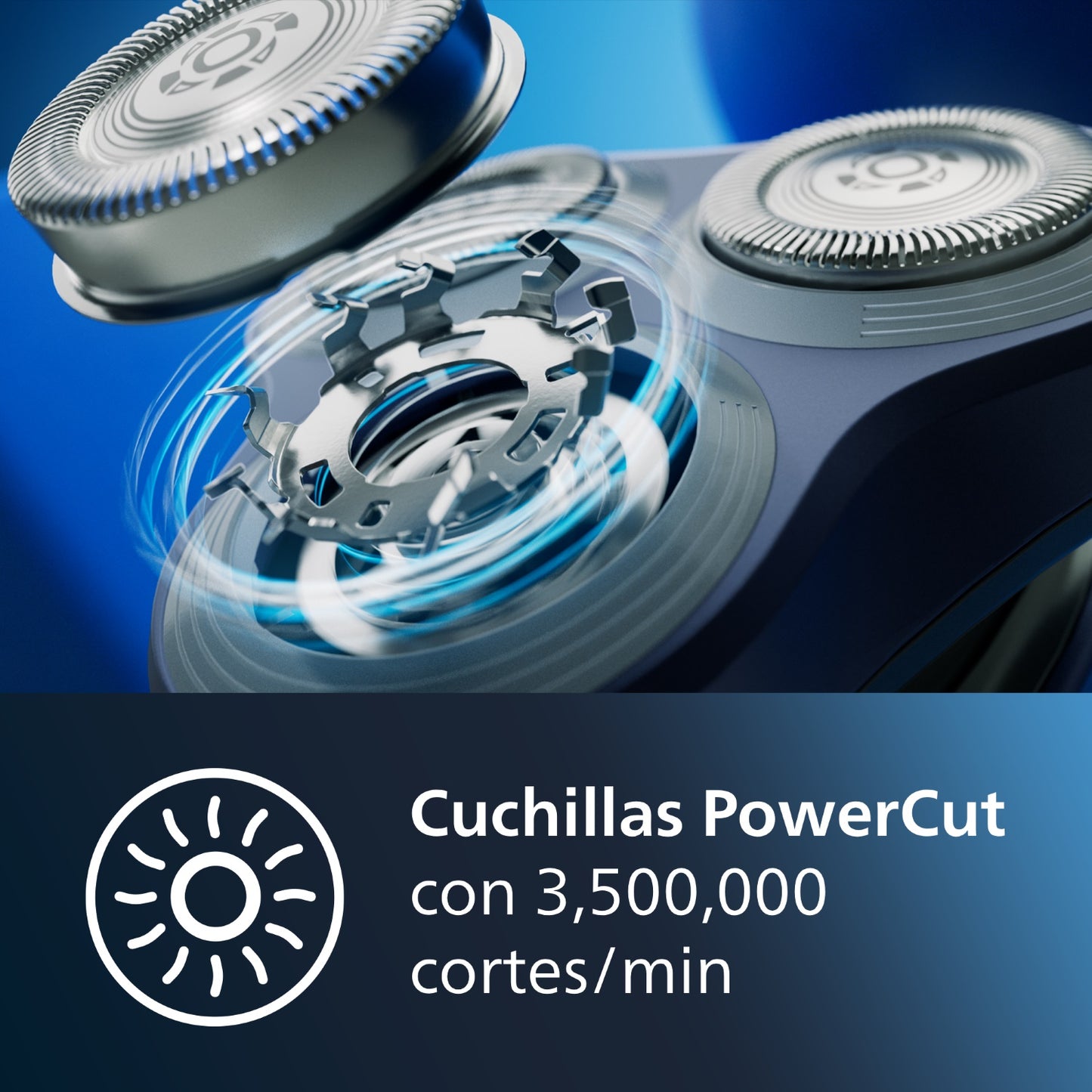 Afeitadora Philips Serie 3000 en Húmedo y Seco S3882/00