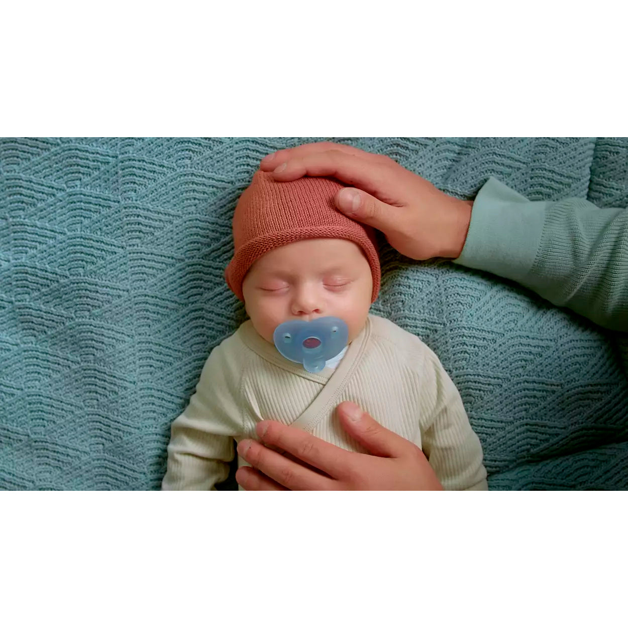 Chupete Soothie 0-3m, x 2, Azul y Azul claro Avent SCF099/21