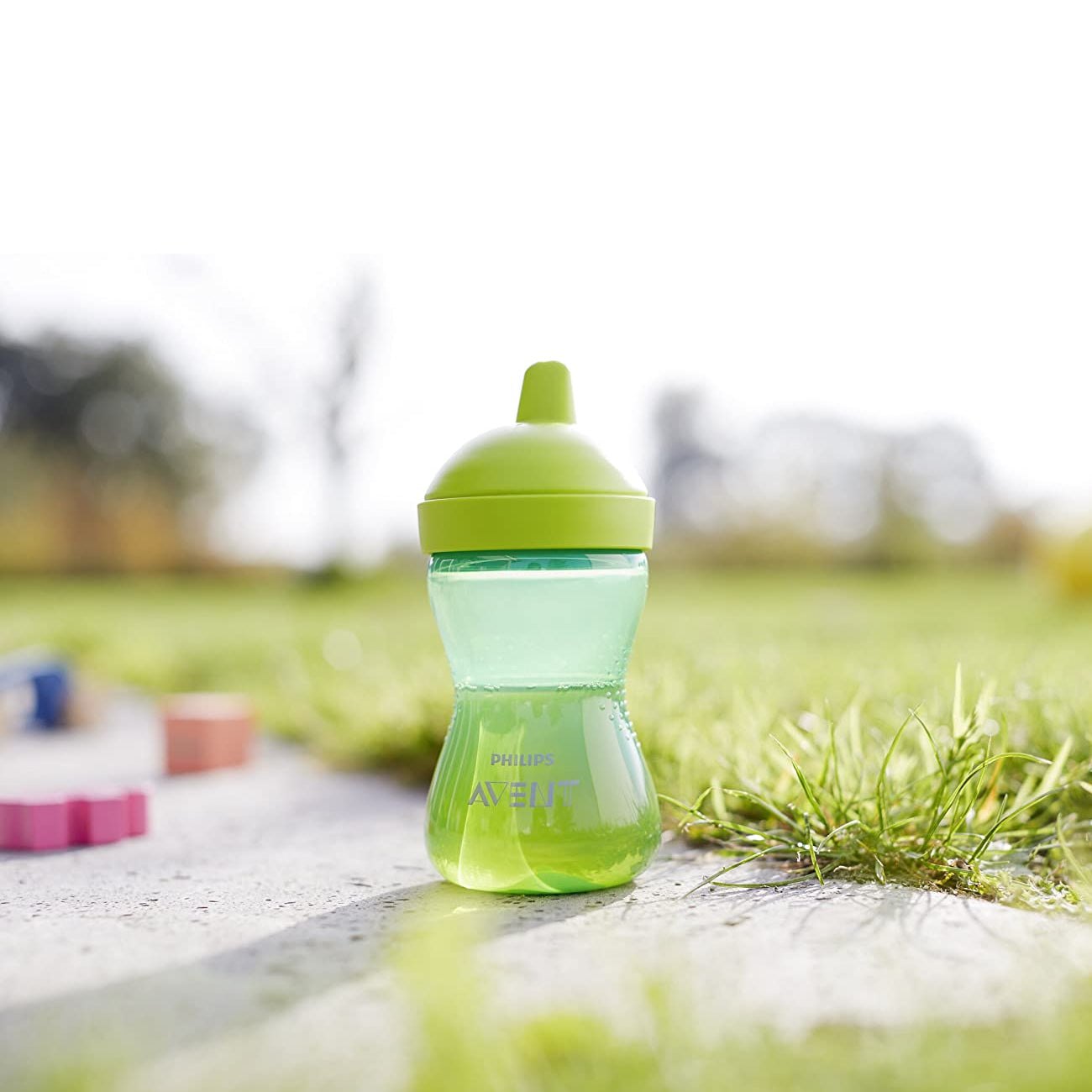 Vaso con boquilla Philips Avent SCF803/03 300ml Verde 12m+