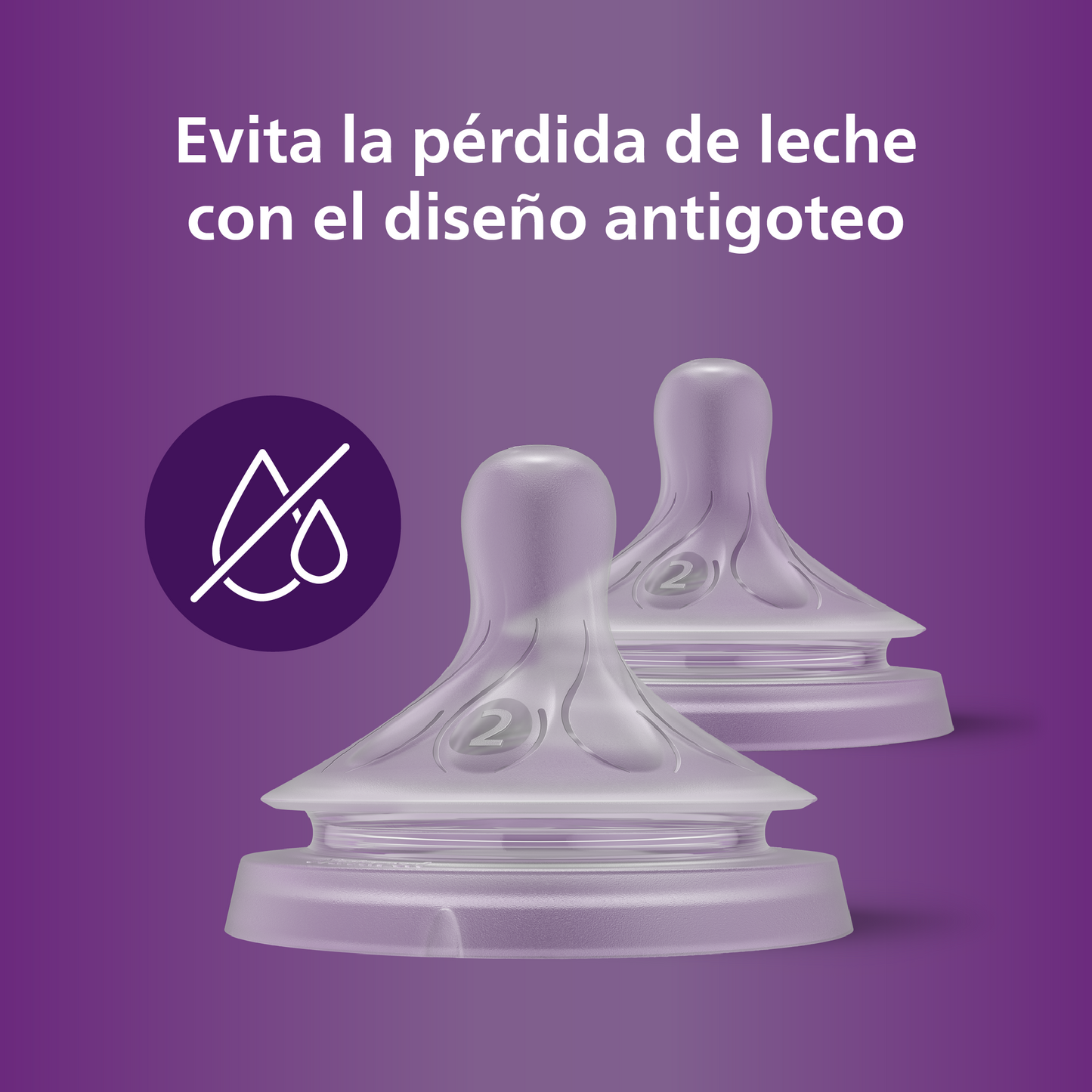 Tetinas Natural Response Philips Avent SCY962/02 0m+ Flujo 2