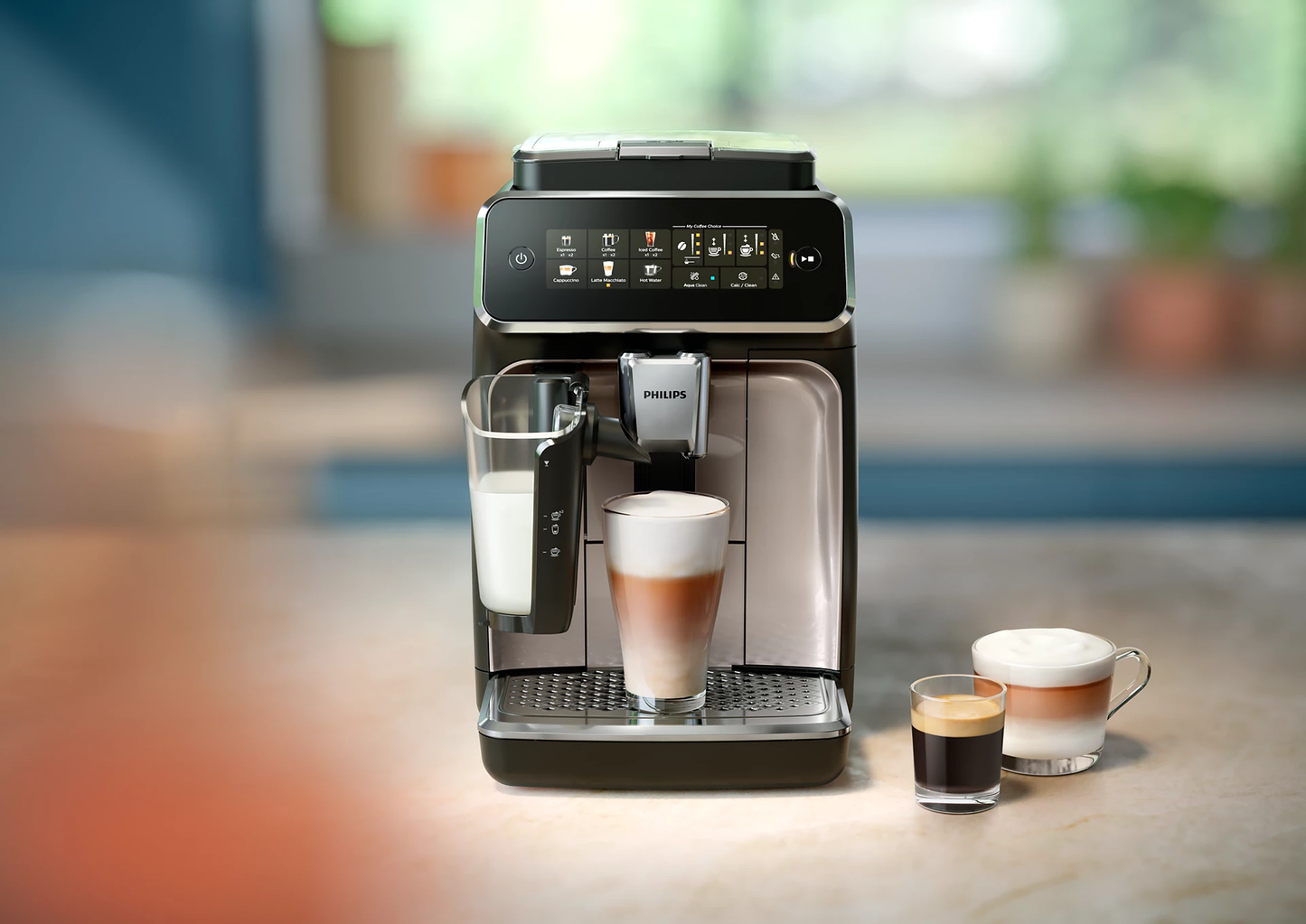 Cafetera Espresso automática Philips EP3341 Sistema Latte Go