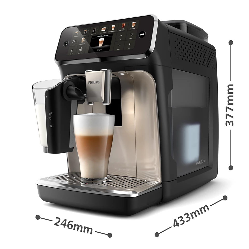 Cafetera espresso automática Philips EP5547/90 Sistema Latte